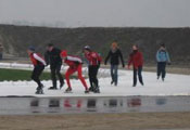 Rob Rijnsent - natuurlijk tevens op Flevonice in Biddinghuizen geschaatst, 24 dec. 2007