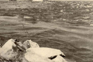 Wieringermeer onder water tijdens de tweede wereldoorlog